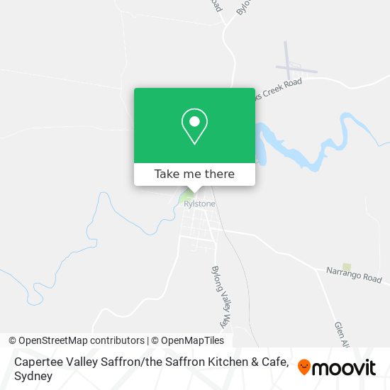 Capertee Valley Saffron / the Saffron Kitchen & Cafe map