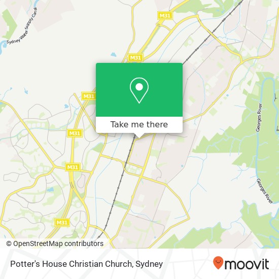 Potter's House Christian Church map