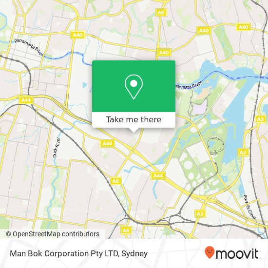 Man Bok Corporation Pty LTD map