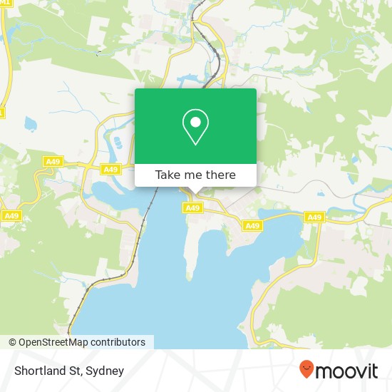 Shortland St map