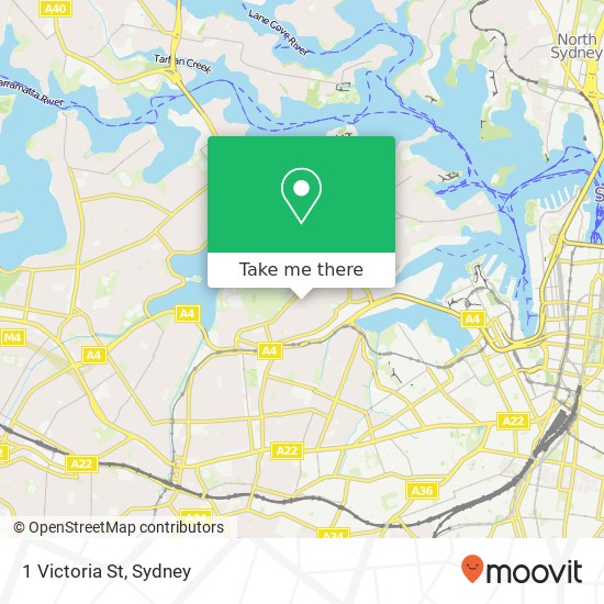 1 Victoria St map