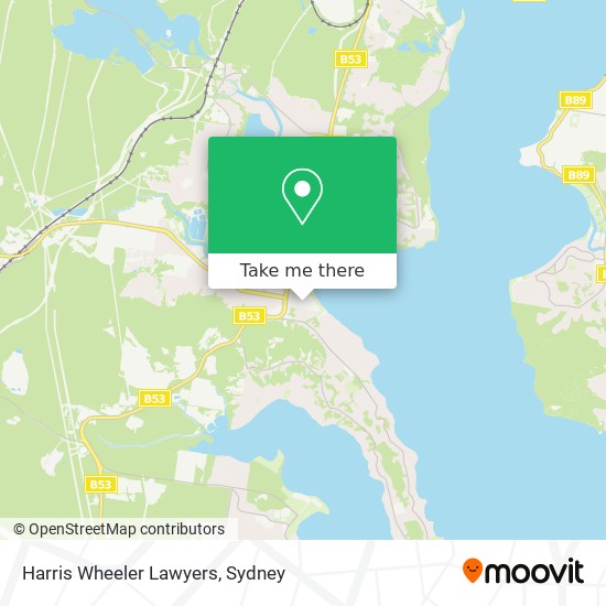 Harris Wheeler Lawyers map