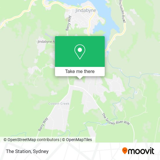 The Station map