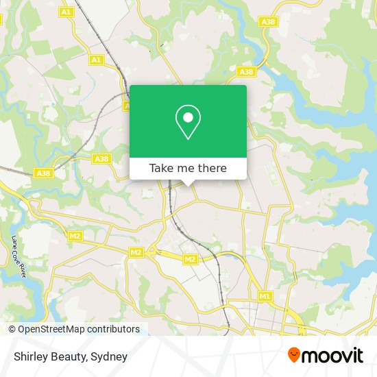 Shirley Beauty map