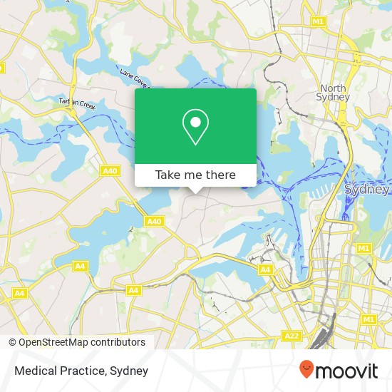 Medical Practice map