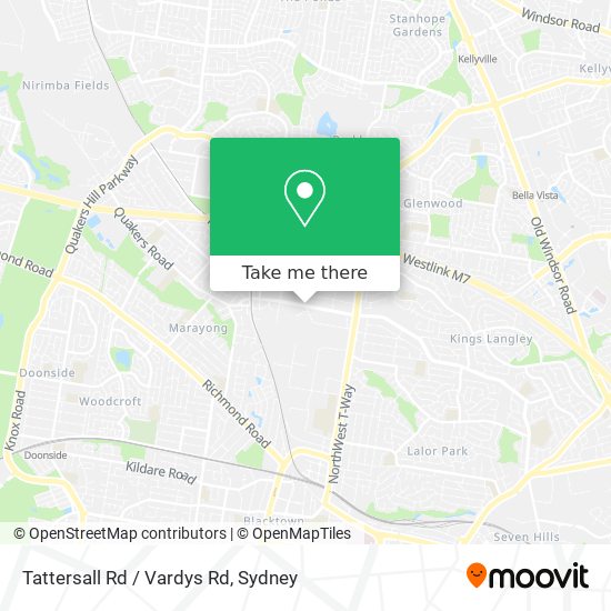 Tattersall Rd / Vardys Rd map