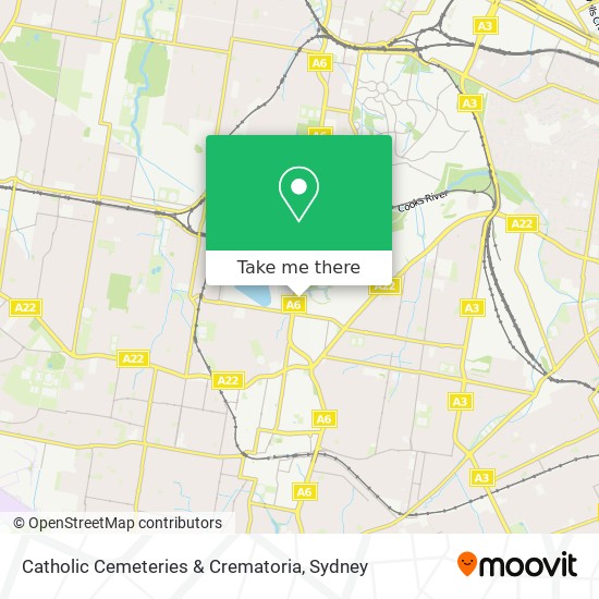 Catholic Cemeteries & Crematoria map