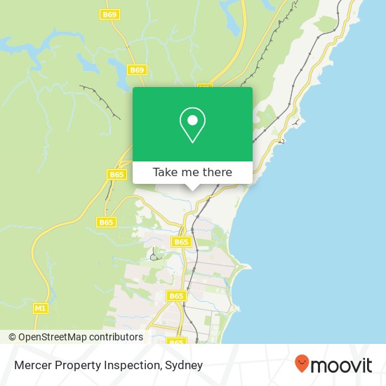 Mercer Property Inspection map