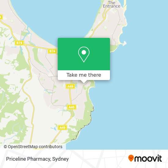 Priceline Pharmacy map