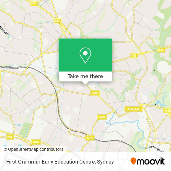 First Grammar Early Education Centre map