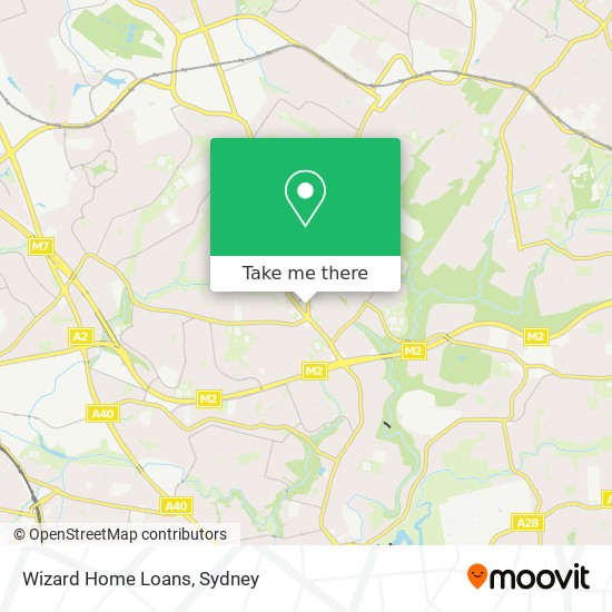 Wizard Home Loans map