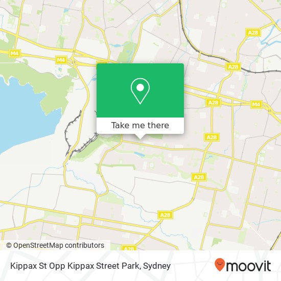 Kippax St Opp Kippax Street Park map