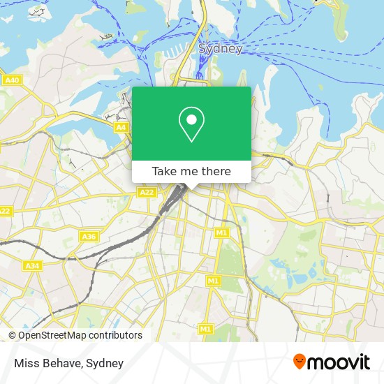 Miss Behave map