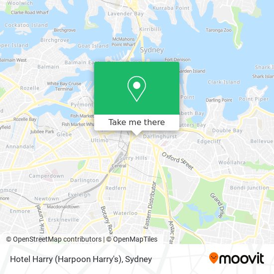Hotel Harry (Harpoon Harry's) map