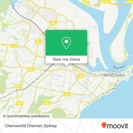 Chemworld Chemist map