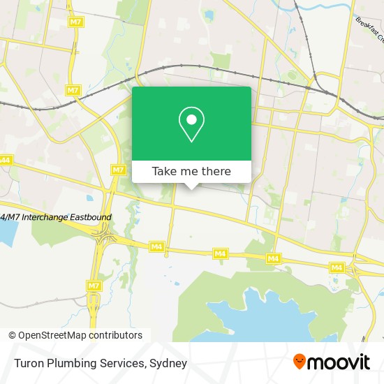 Turon Plumbing Services map