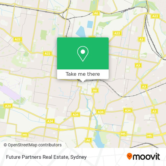 Mapa Future Partners Real Estate