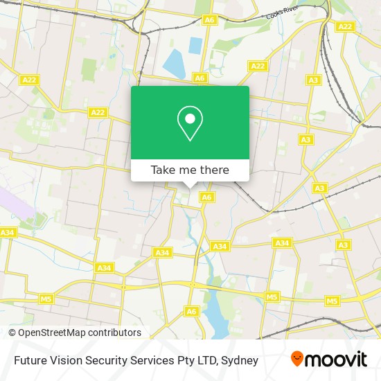 Mapa Future Vision Security Services Pty LTD