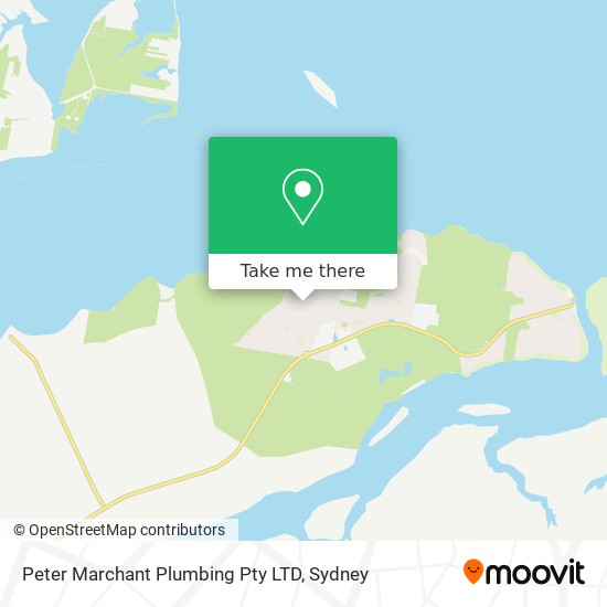 Peter Marchant Plumbing Pty LTD map