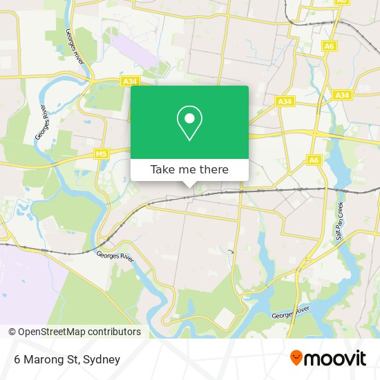 6 Marong St map