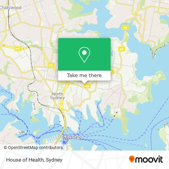 House of Health map