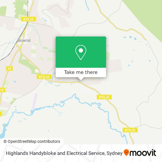 Highlands Handybloke and Electrical Service map
