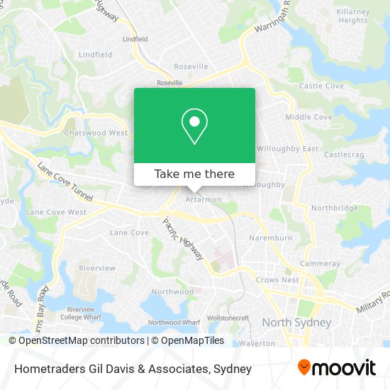 Mapa Hometraders Gil Davis & Associates