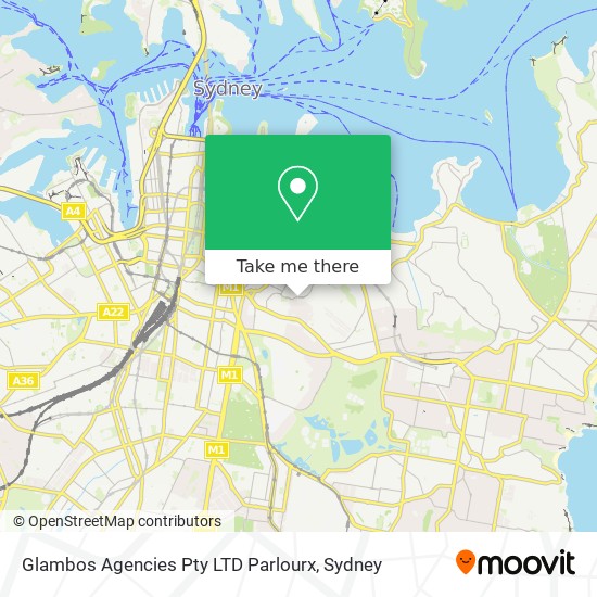 Glambos Agencies Pty LTD Parlourx map