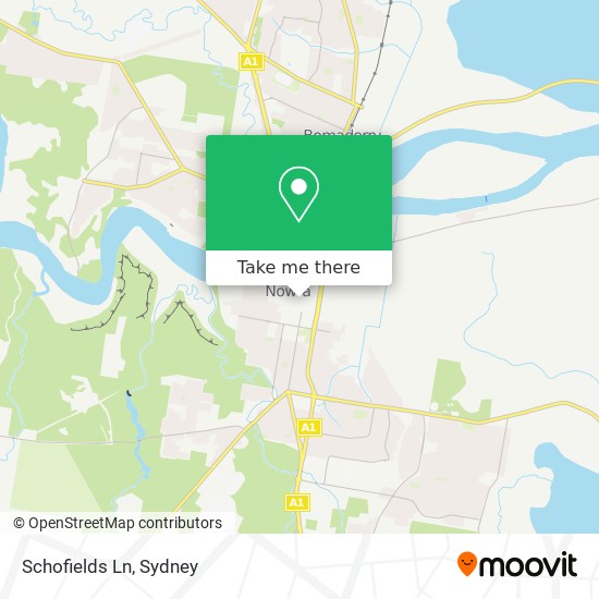 Schofields Ln map