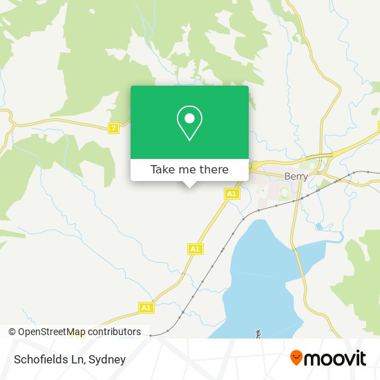 Schofields Ln map