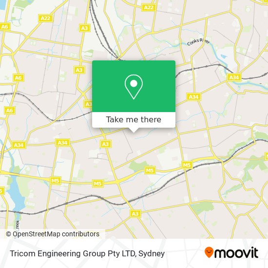 Tricom Engineering Group Pty LTD map