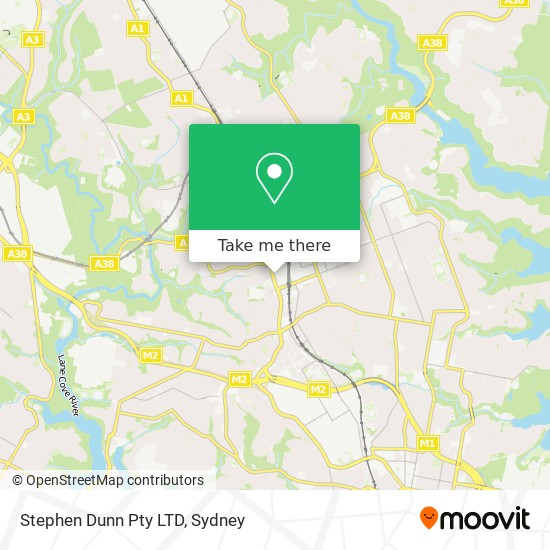 Stephen Dunn Pty LTD map