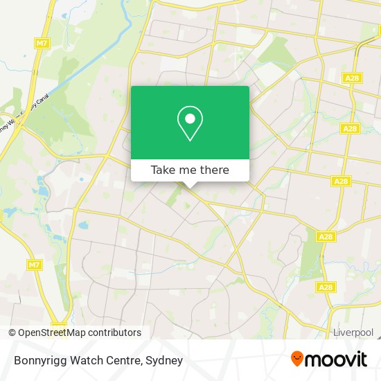 Bonnyrigg Watch Centre map