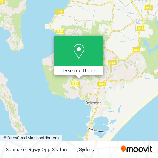 Spinnaker Rgwy Opp Seafarer CL map