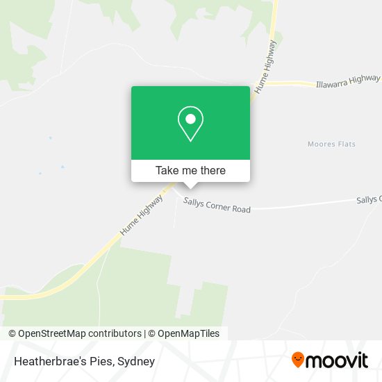 Heatherbrae's Pies map