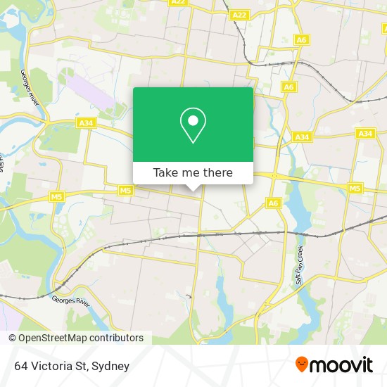 64 Victoria St map