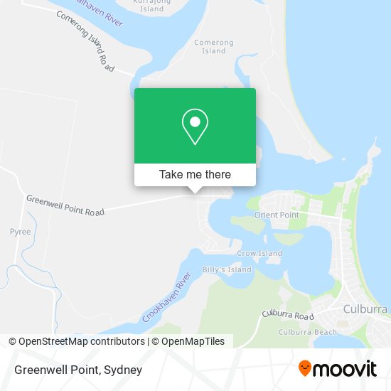 Greenwell Point map