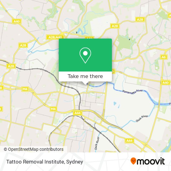 Tattoo Removal Institute map