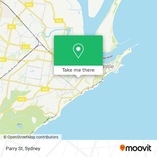 Parry St map