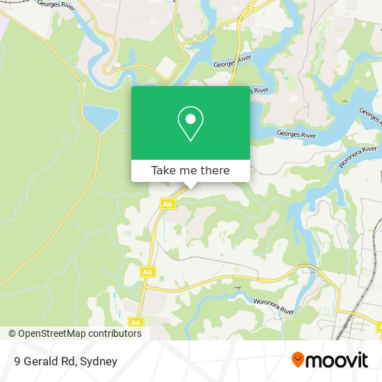 9 Gerald Rd map