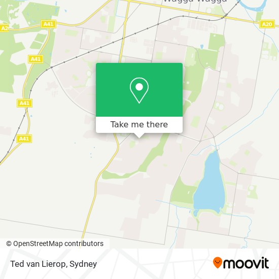Mapa Ted van Lierop