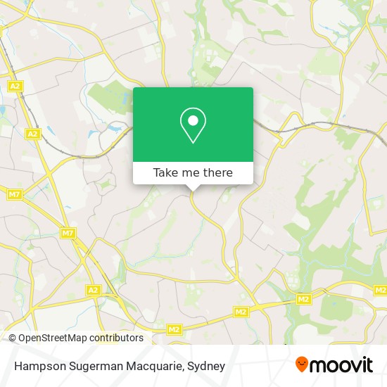 Hampson Sugerman Macquarie map