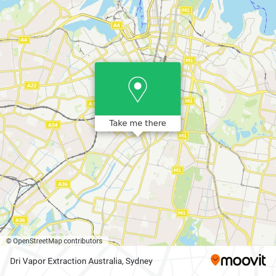 Dri Vapor Extraction Australia map