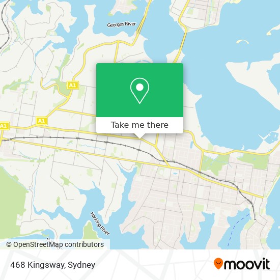 468 Kingsway map