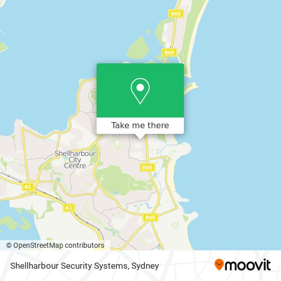 Shellharbour Security Systems map