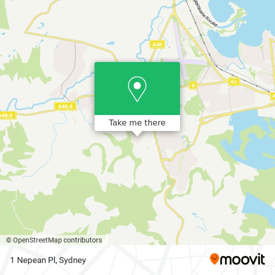 1 Nepean Pl map