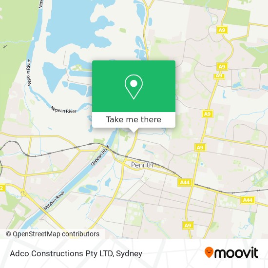 Adco Constructions Pty LTD map