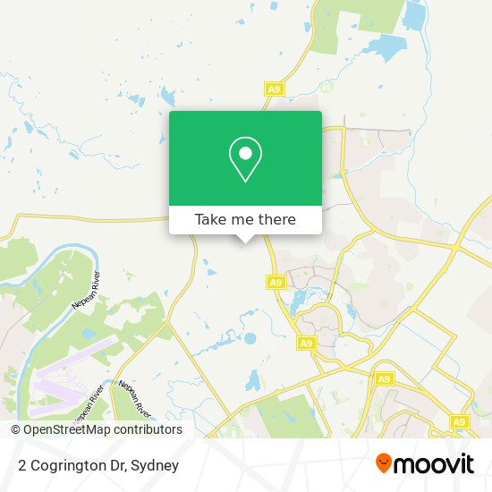 2 Cogrington Dr map