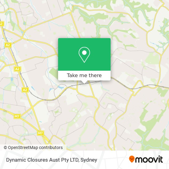 Dynamic Closures Aust Pty LTD map