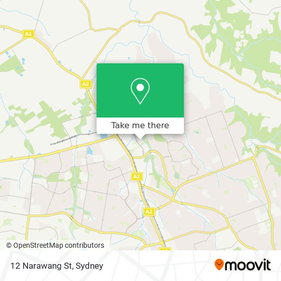 12 Narawang St map